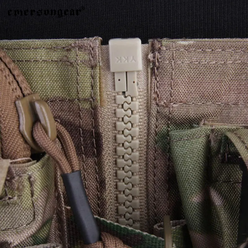 Emersongear 500D Cordura Nylon Adjustable Hunting Vest Tactical Combat Chest Vest Chest Rig With MUW Gen V Split Front Style