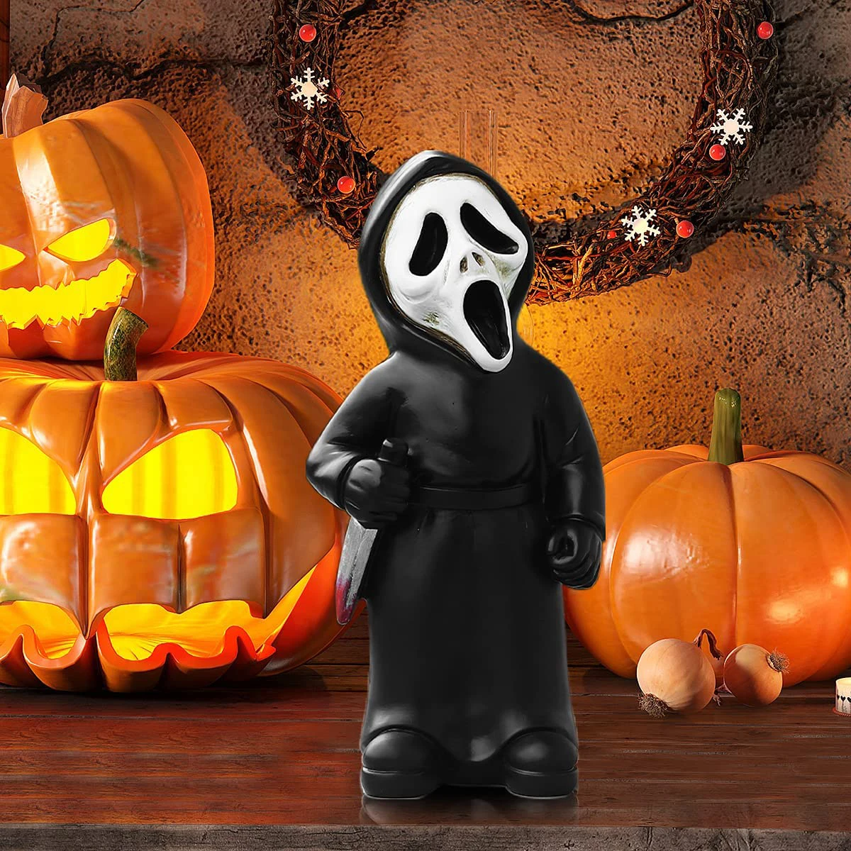 OEM Хэллоуин Декор шармы фетр страшный призрак реквизит игрушки клоун Вечеринка Взрослый большой скелет внутренние