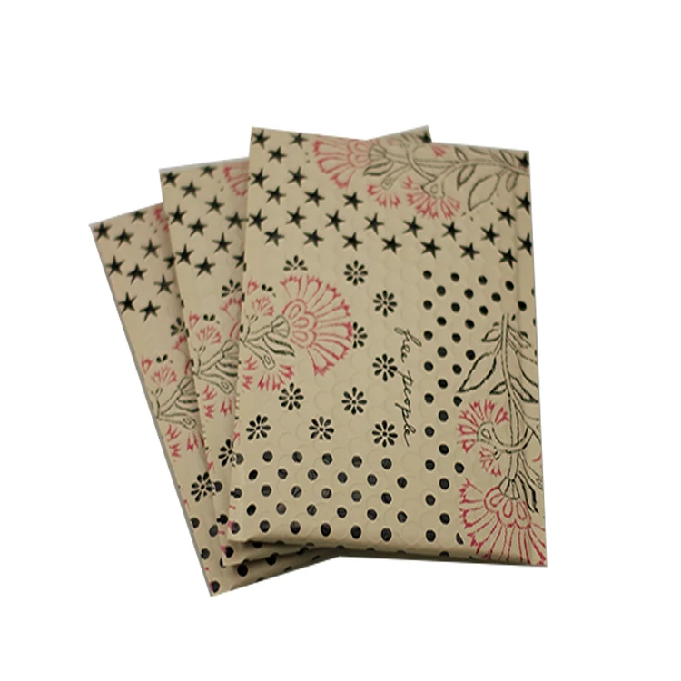 Hot Sale High Quality Custom Recycled 100% poly Bubble Envelope Compostable Padded Mailers for Small Business Dot