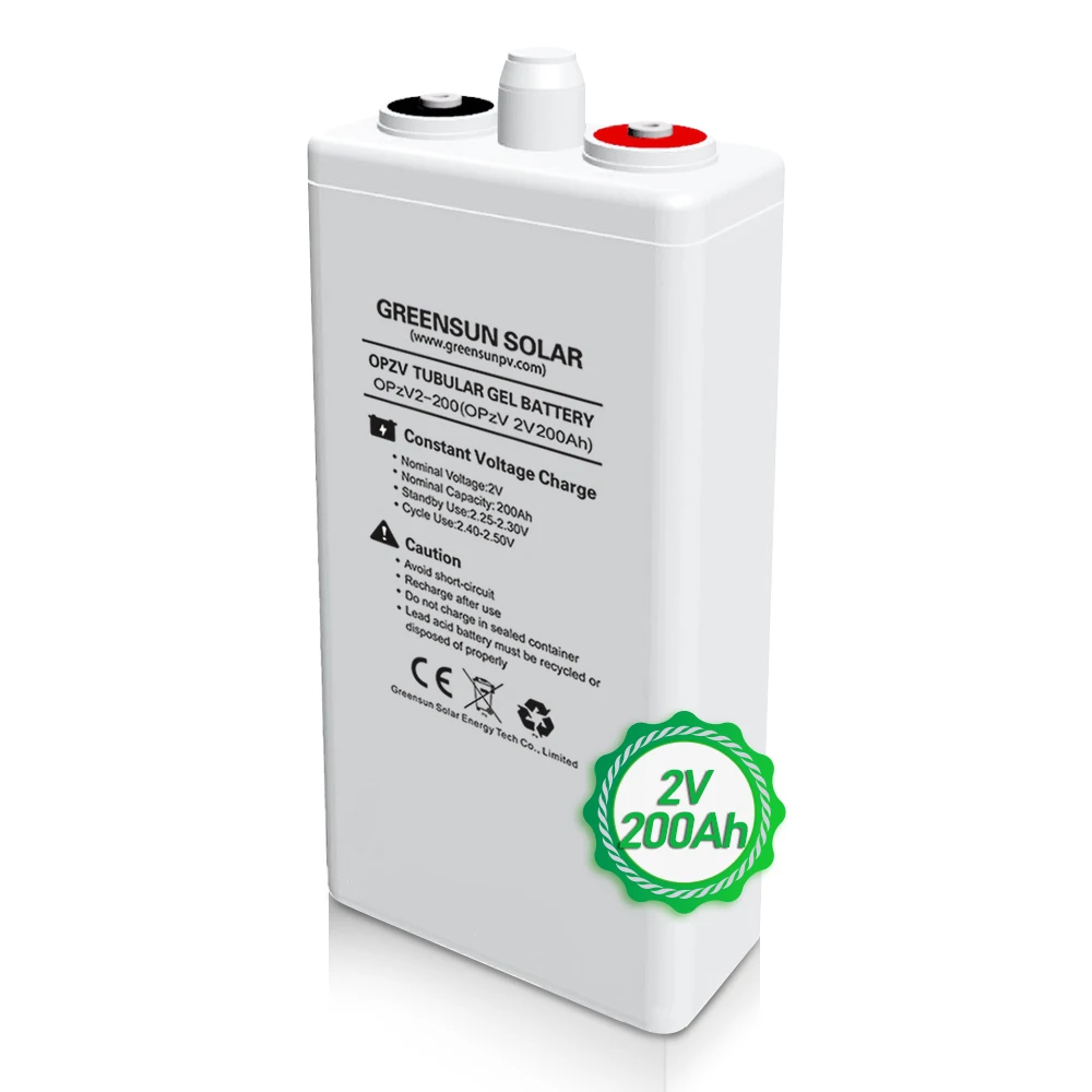 Cheap Price OPZV 2v 200-3000ah Storage Battery Solar Battery Tubular Plate Gel Battery for Solar System