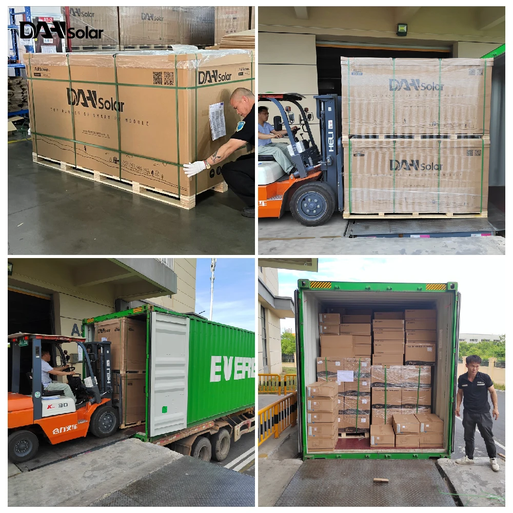 DAH Solar Panels and Power Stations 5kw 10kw Hybrid Sistema De Energia Solar 3.4kw