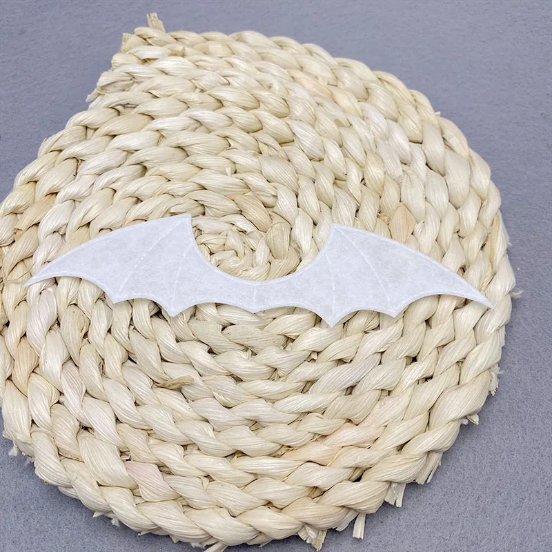 AOQI Custom Halloween Devil Bat Wings DIY Accessory Felt Bat Wings For Halloween Clothing Hairpin Clothes Accessories