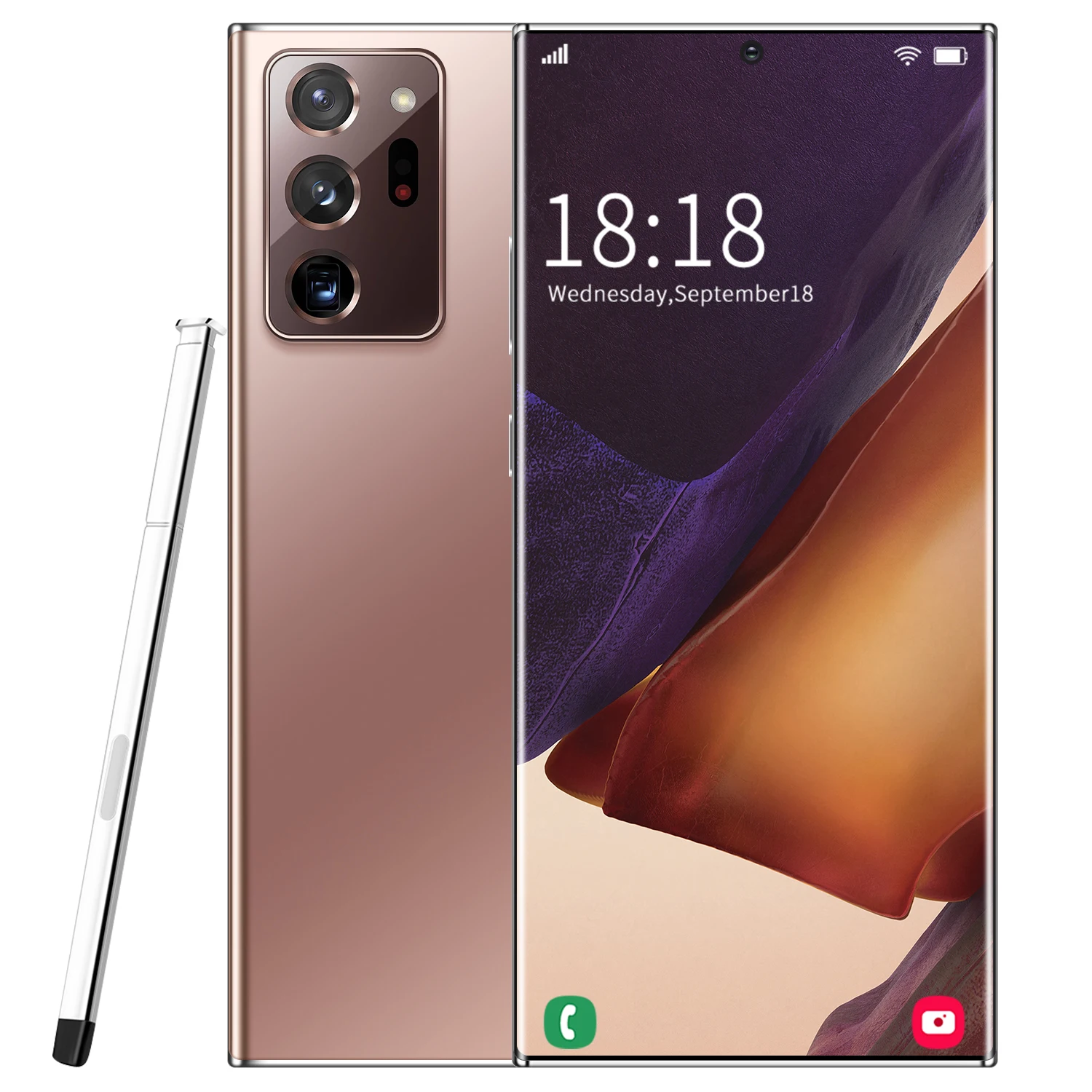 2022 Note20U+ New Arrival Mobile Phone Unlocked Global Version Wholesale Original Cellphone Android AMOLED 3G 4G 5G