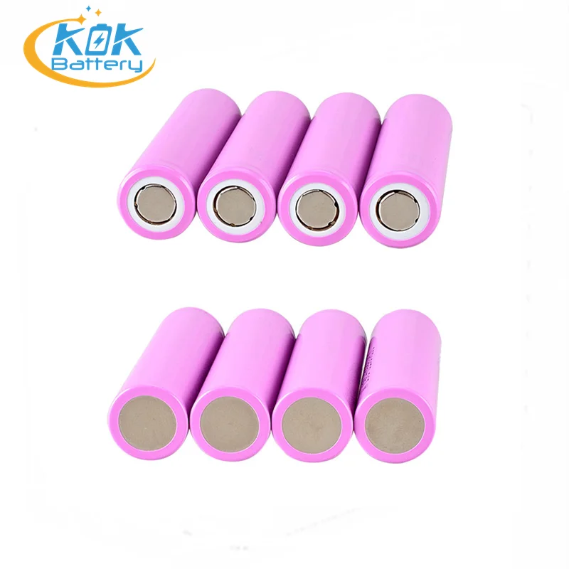 KOK POWER Cylindrical 21700 lithium ion battery  3.7V 4000mAh Rechargeable Lithium-ion Battery Cell
