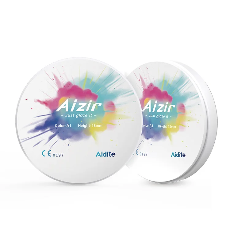 Aidite  Compatible Dental Consumables Zircon Disc Dental Zirconia Blocks Cad Cam Machine Price