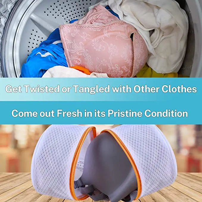 Mesh Laundry Bags for Sweater Blouse Hosiery Bras etc. Premium Wash Laundry Bags for Travel Storage Organization