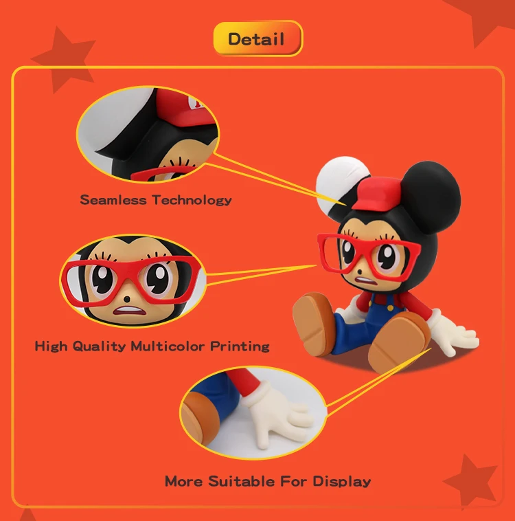 OEM Art Plastic Action Figure Custom 3D Printing Vinyl Toy Maker Designer Custom Made Vinyl Figure