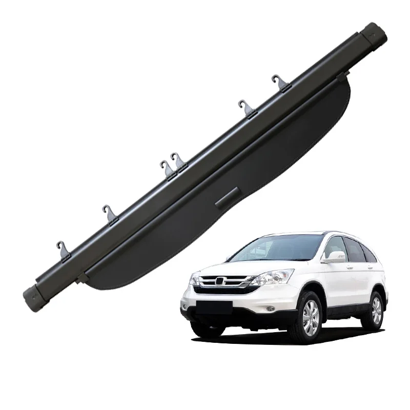 Лидер продаж чехол для багажника Honda CRV 2007-2011 выдвижная занавеска утолщенная черная парусиновая перегородка автомобиля