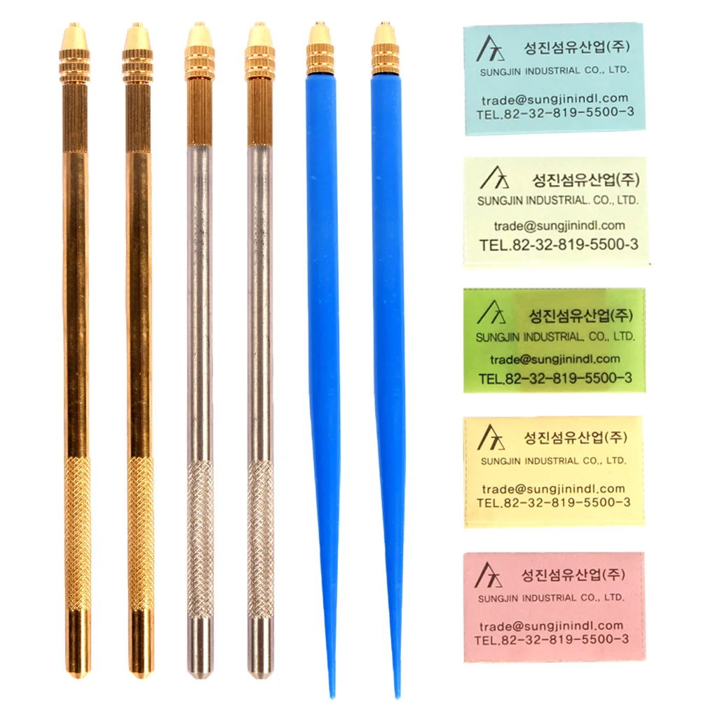 ML Wholesale Wig Accessories Stainless Steel Handle For Fixed Ventilation Needle Crochet Hook