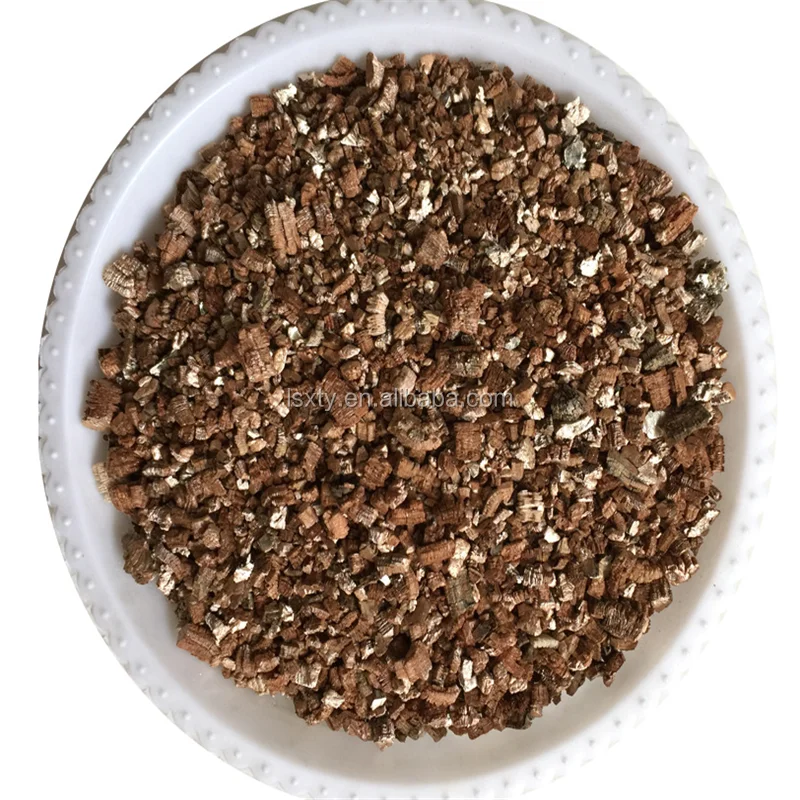 China Factory Hot sell lower Price Expanded Silver Gold Vermiculite for Fruit Growth