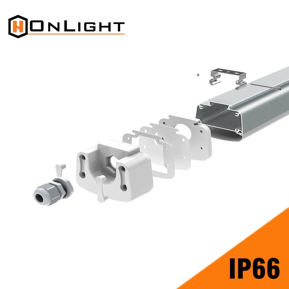 IP66 led triproof tube light led waterproof light 6ft 1800mm 90w corrosion enclosure