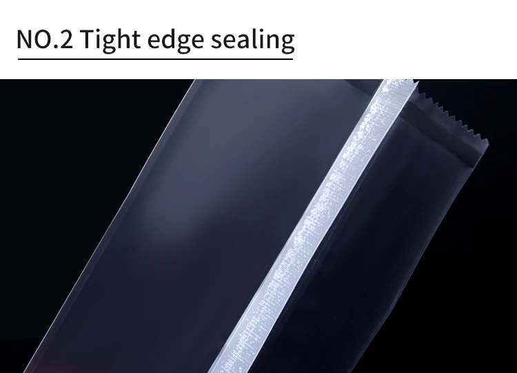 Biscuit Sugar Matte Transparent Frosted Thickened Back Seal Bag