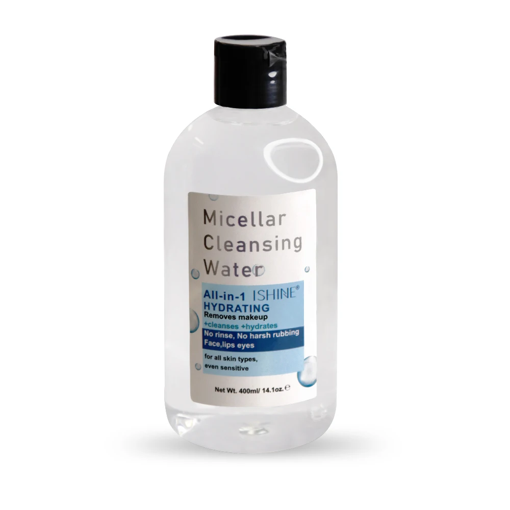 Private Brand Waterproof Organic Liquid Oil-free Makeup Remover Gentle Cleansing Facial and Eye