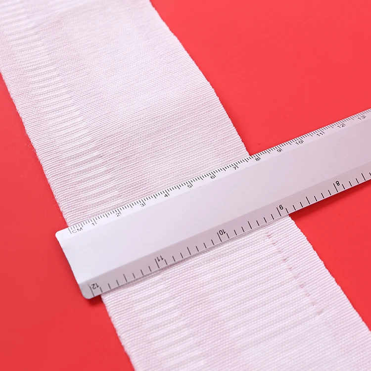 
2019 New design home decorative opaque belt malaysia white curtain heading tape 