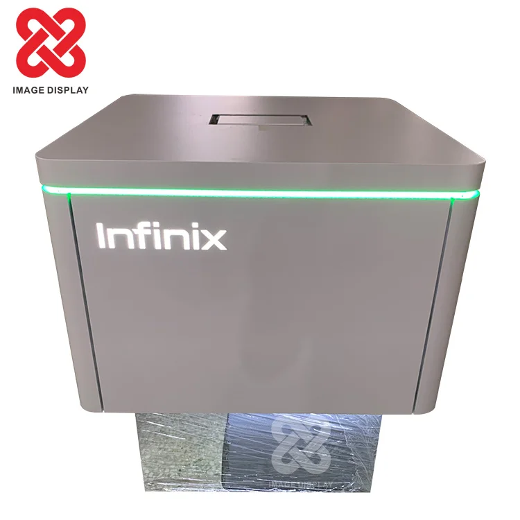 Mobile Phones Shop  Furniture Counter Design Infinix Smartphone Cabinets Cellphone Showcase Handset Display Table