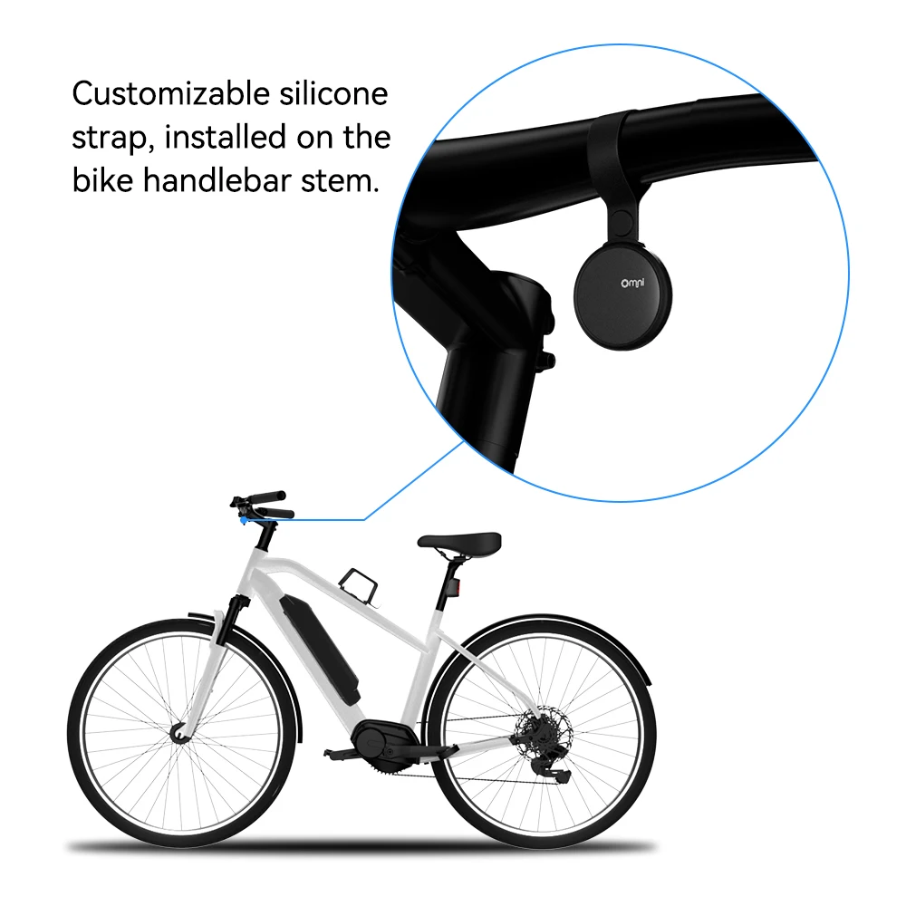 Smart Two-wheeler Vehicle Tracking Solution Findmy App Bluetooths Item Finder Track Mini Hidden Anti Theft Bicycle Anti Lost Tag