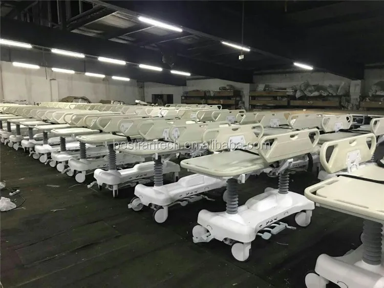 BT-TR008 American hydraulic Pump steel ABS and imported PP material Hydraulic Stretcher With CPR handle for hospital use