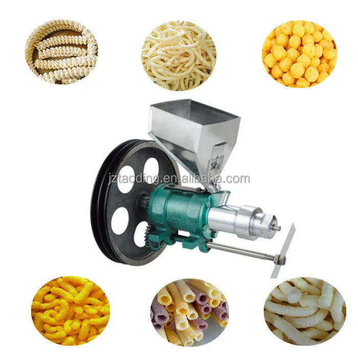 15-20kg/h rice puff making machine automatic corn puff machine snack food maker mini maize puff machine corn puffing extruder