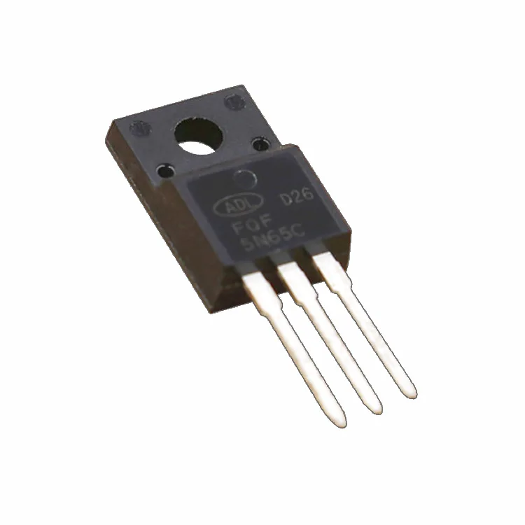 Транзисторы ADL FQF5N65 FQPF5N65 5N65 650V 5A to 220F, транзисторы, МОП-транзисторы