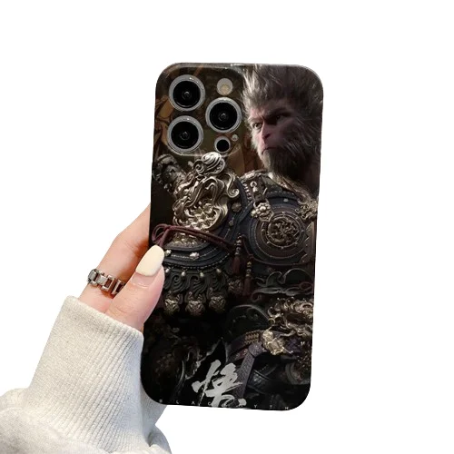 First Release of New Products New Mobile Phone Case for iPhone11iPhone12promax13 pro14pro15promax with  Black Myth Wukong
