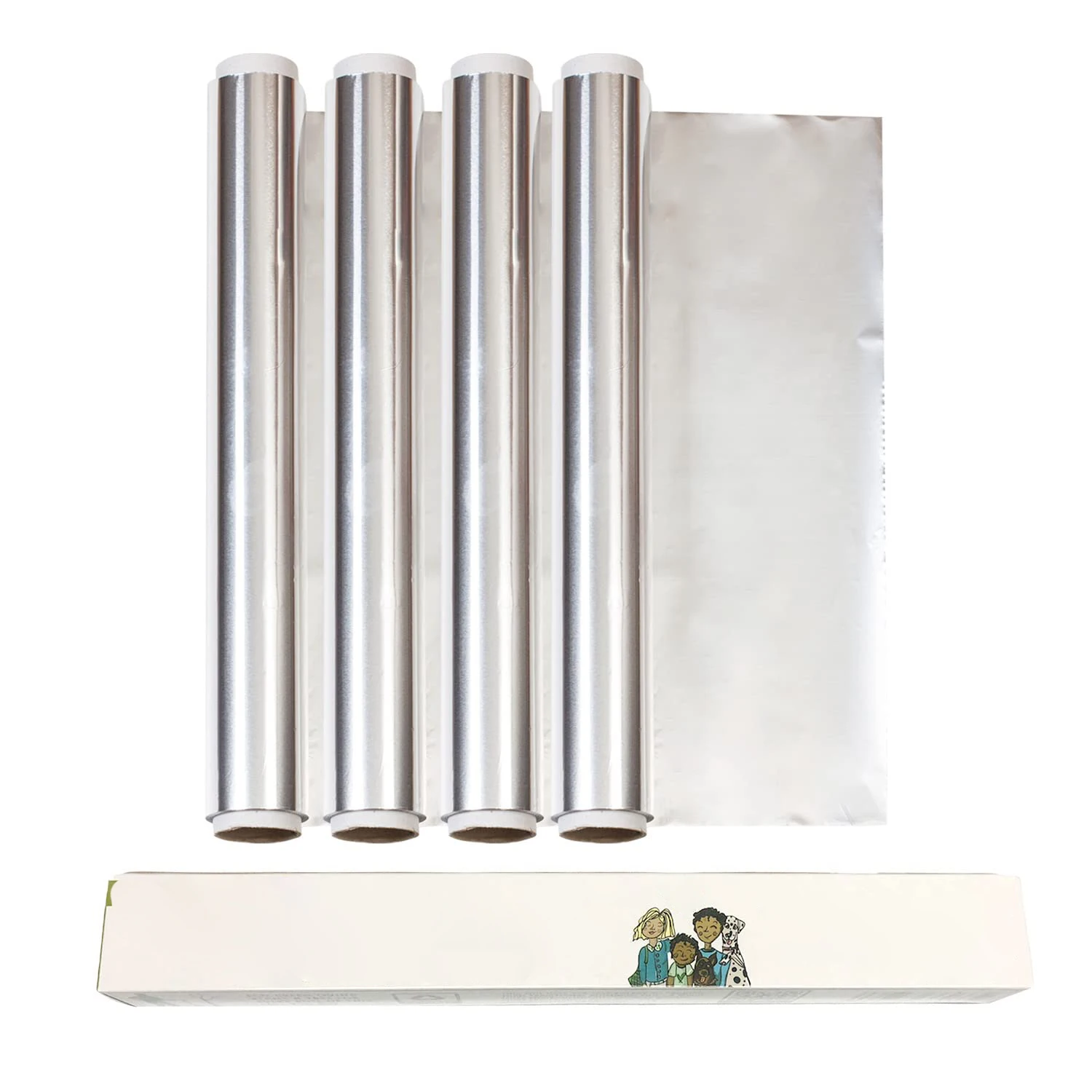 Professional manufacturer Kitchen Tin foil Paper Aluminium Foil Roll film For BBQ