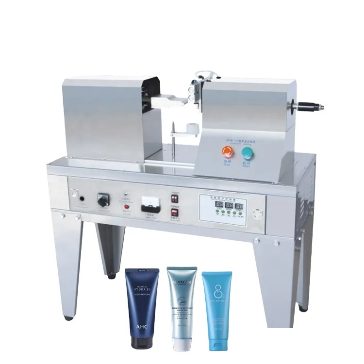Manufacturer Ultrasonic Plastic Soft Tube Filling Sealing Packing Machine For Cosmetic Toothpaste Cream