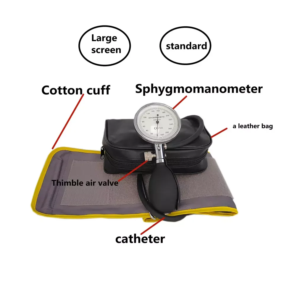 Medical Manual Aneroid Sphygmomanometer BP Monitor Smart Digital Blood Pressure Meter