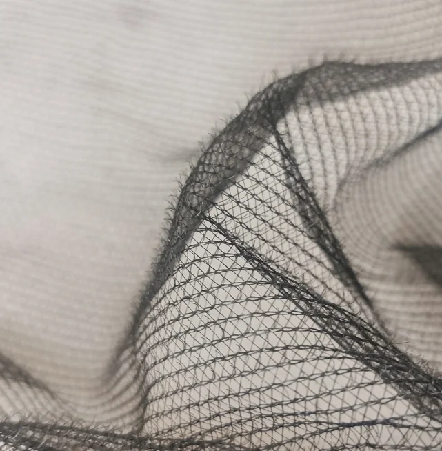 
100% polyester weight 50gsm 70gsm 160gsm sizing anti-skid mesh fabric car floor mat back fabric 