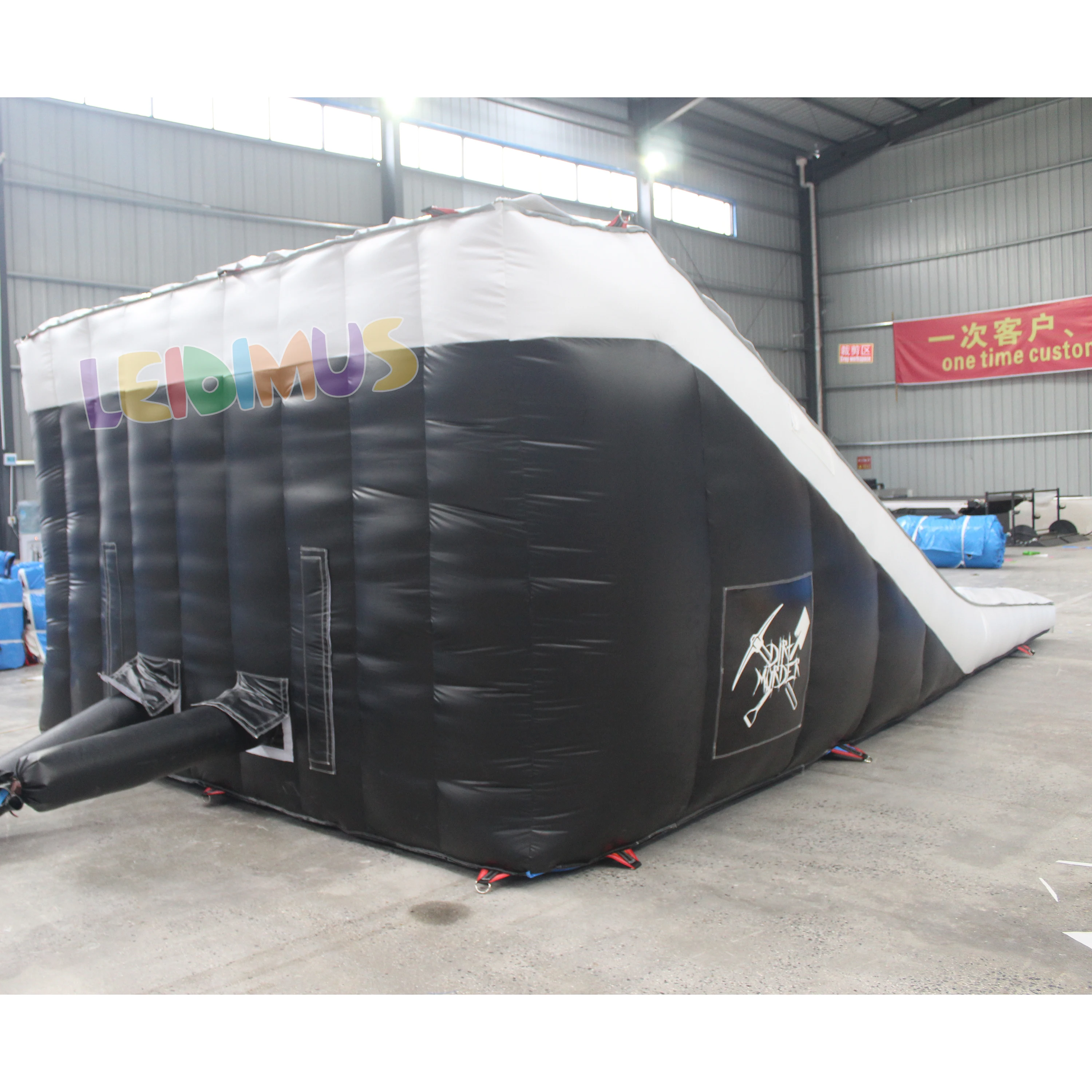 High Quality Inflatable Airbag freestyle Landing BMX FMX Ramp Bike Jump Extreme Sports MTB Slopestyle Inflatable Jumping cushion
