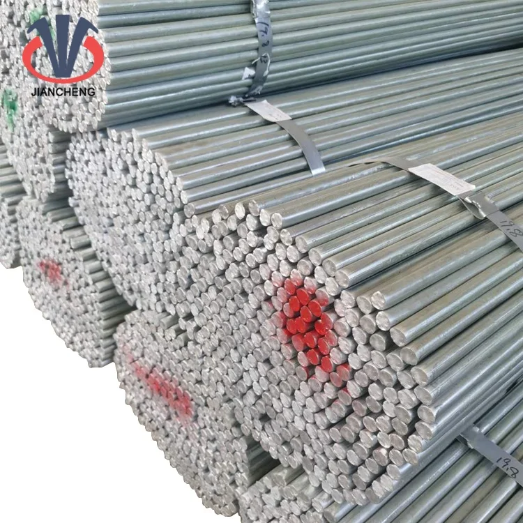 Горячеоцинкованный металлический круглый стержень q235 оцинкованный железный стальной