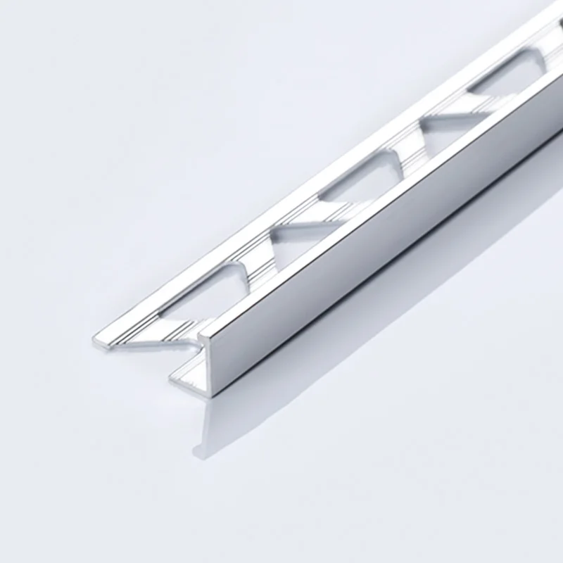 Prolink Metal Custom Factory Ceramic Wall Corner Edge 10mm L Shaped Corner Strip For Tiles Metal Aluminium Profile Tile Trim