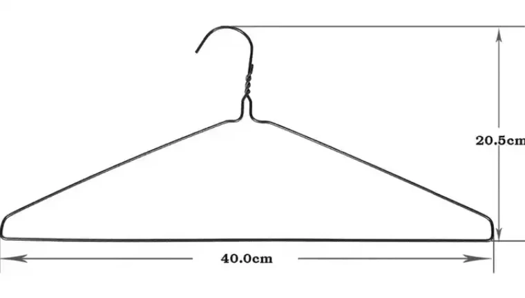 New Products in 2021 Paper Tubes For Wire Hanger/Metal Wire Clothes Hangers White Hangers