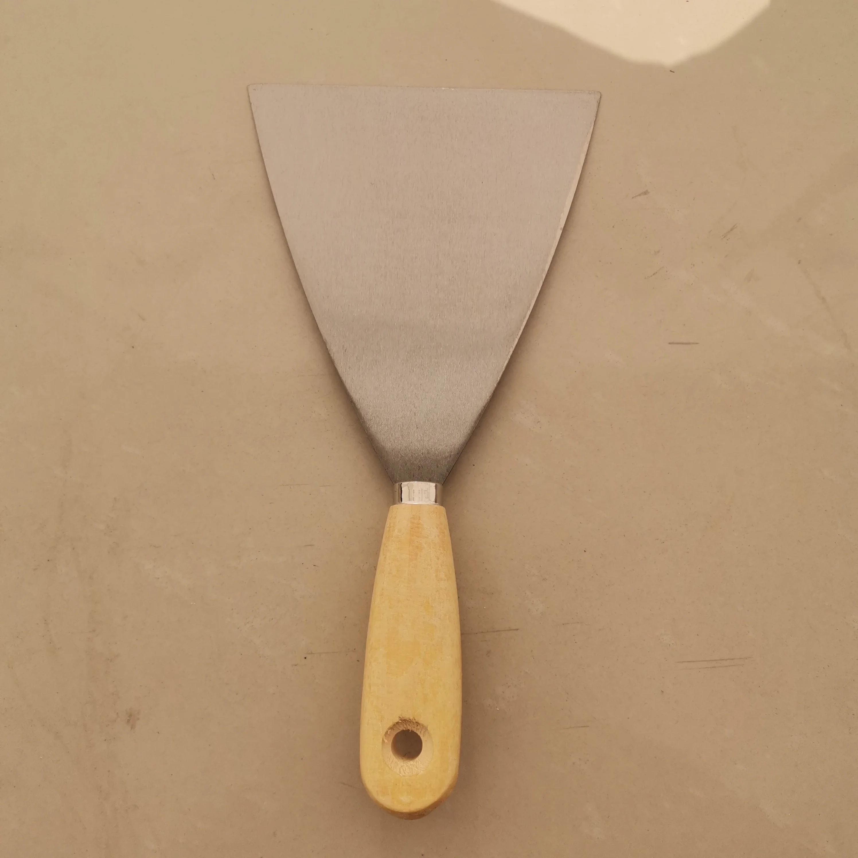 120MM Common Poplar Handle Putty Knife Plastering Knife Spatula Plasterboard