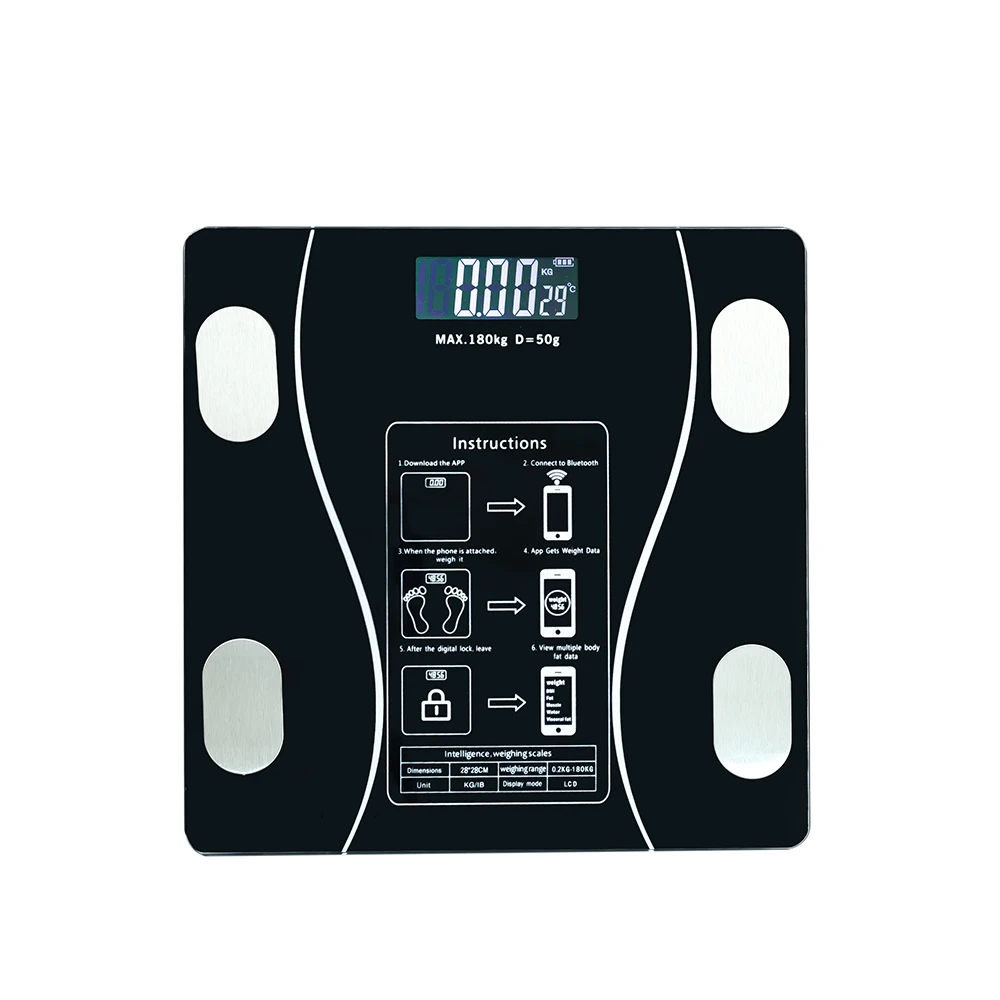 Wholesale Digital Weight Home Smart Household Electronic battery Smart Weight Body Fat Scale