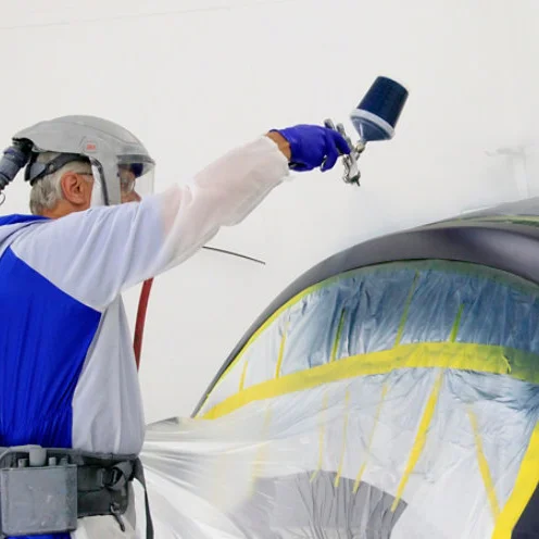 Free Sample LOW MOQ Car Protection Usage Disposable HDPE Plastic Pre Taped Masking Film Tape For Car Painting