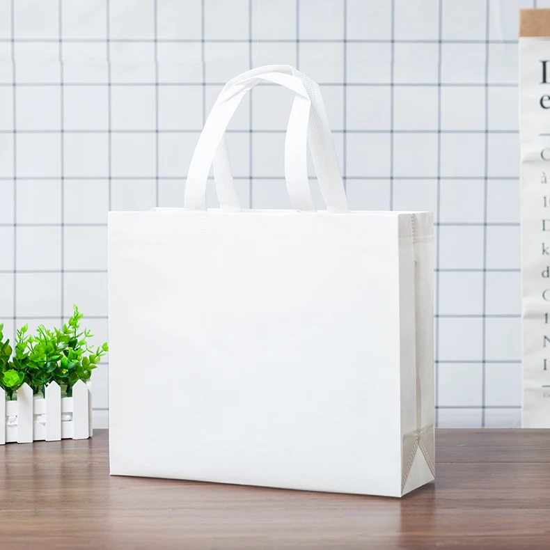 Оптовая продажа экологически чистые многоразовые продуктовые полипропиленовые ламинированные нетканые сумки для покупок