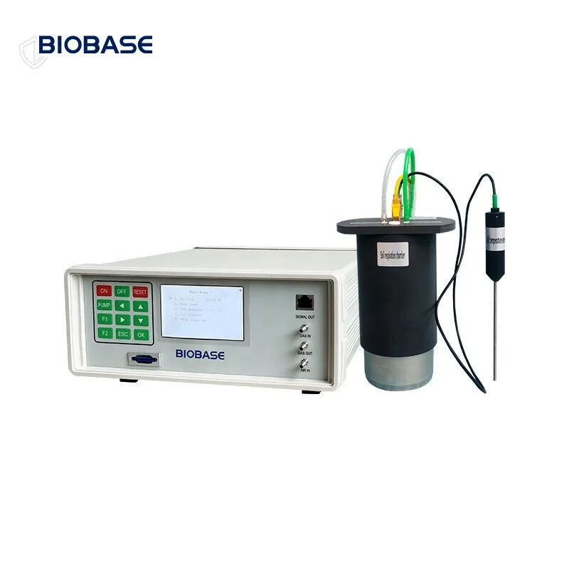 BIOBASE Soil Respiration Meter test temp humidity AC/DC Power Soil Moisture Meter Soil Respiration Meter
