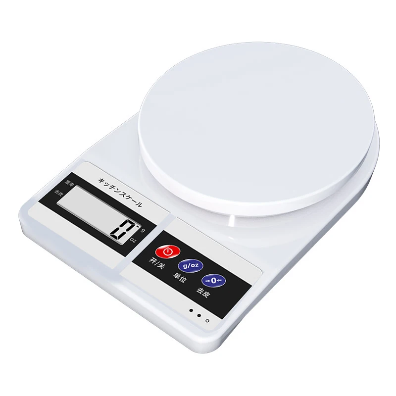Custom Balance Cuisine Nutritionl Stainless Steel 5kg Weight Digital Food Kitchen Digital Scale