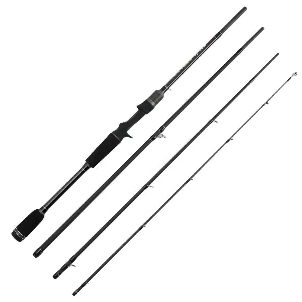 Weihai wholesale 4 section 228cm spinning casting fishing rod 30T TPS TVS EVA grip domestic manufacturer supply fishing rod