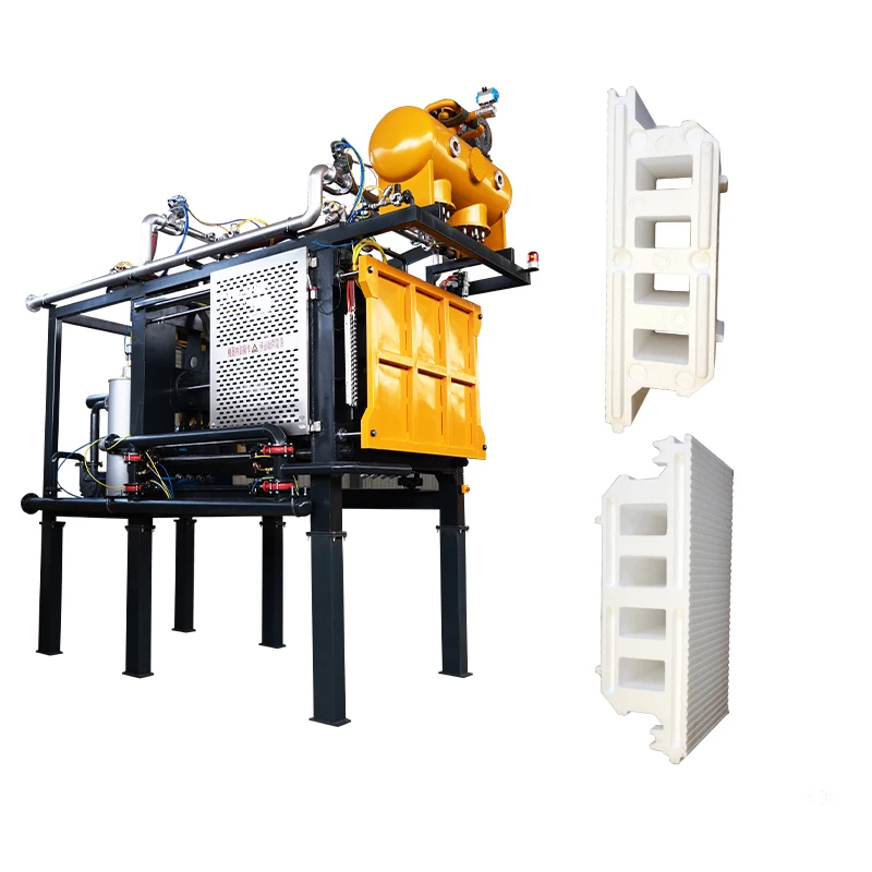 China Best High Cost Performance EPS Polystyrene House Build ICF Insulated Concrete Forms Brick Foam Shape Molding Machine