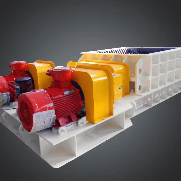 Mining equipment double-toothed roll crusher Coal limestone crusher 2DSKP90150 300TPH capacity