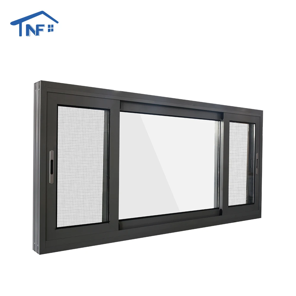 Aluminum profile three track price nigeria 36 x 48 sliding window