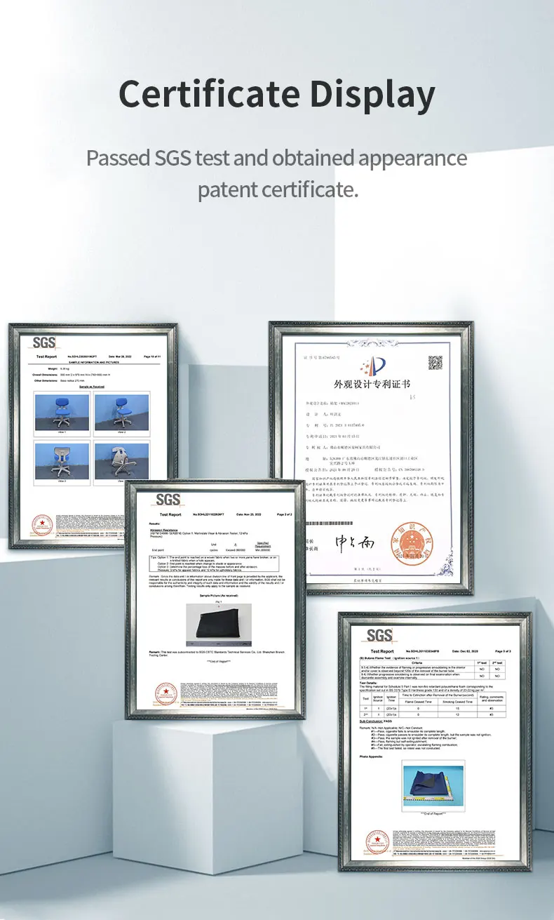 School Chair With Writing Pad