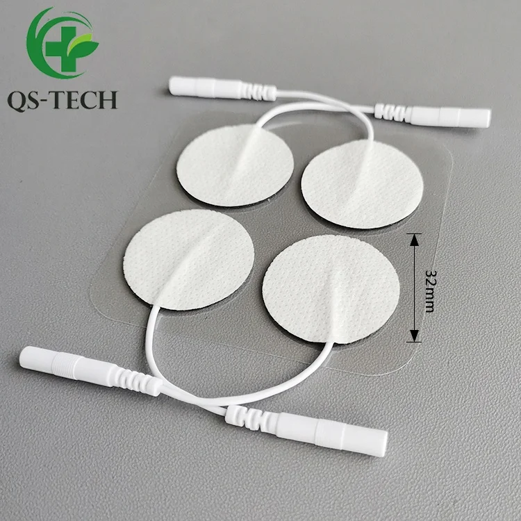 TENS Electrodes Wired Replacement Pads tens adhesive electrode pads for tens machine