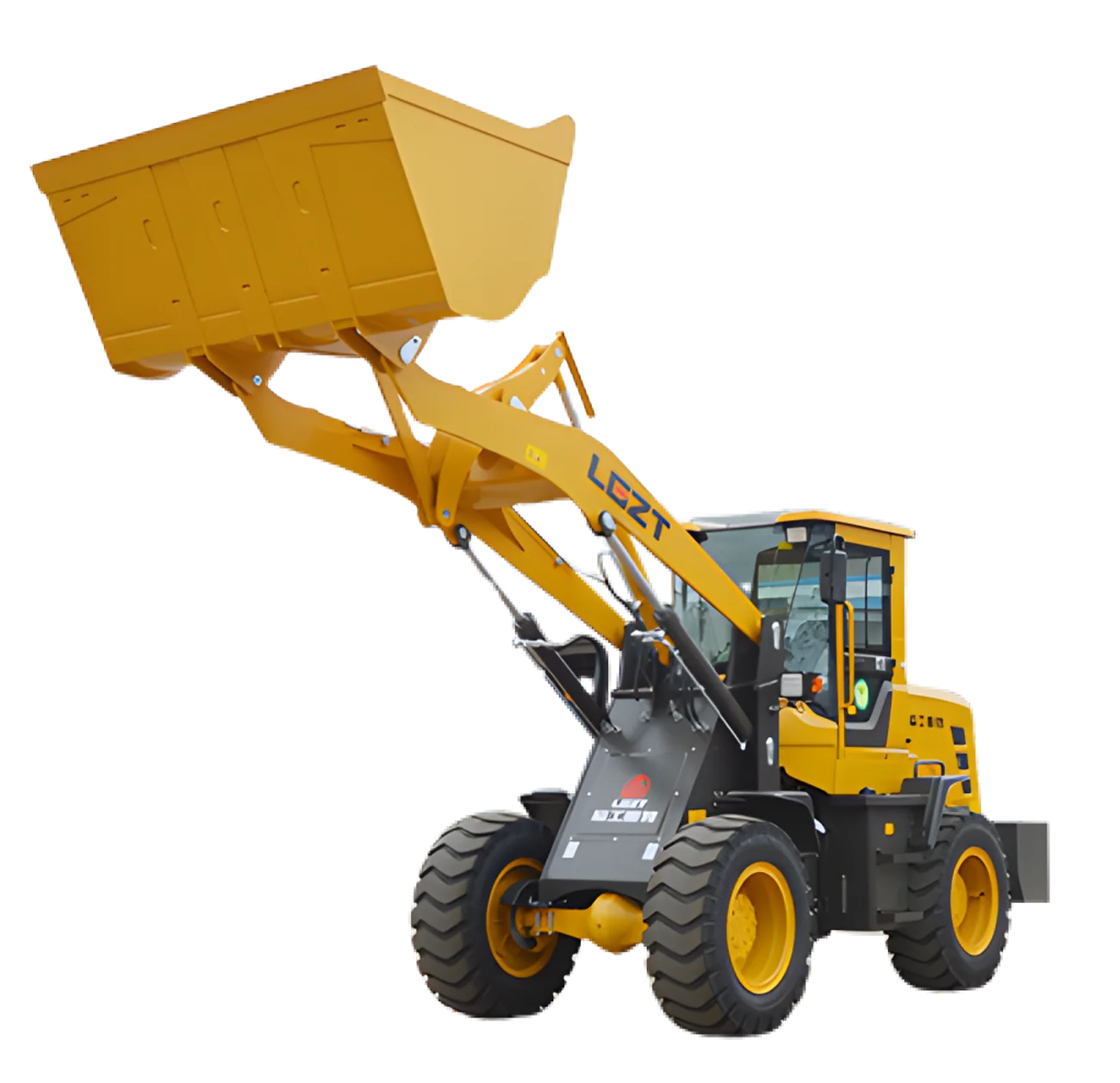 Outstanding Quality LGZT LG933 Electric Mini Wheel Backhoe Front End Excavator Loader