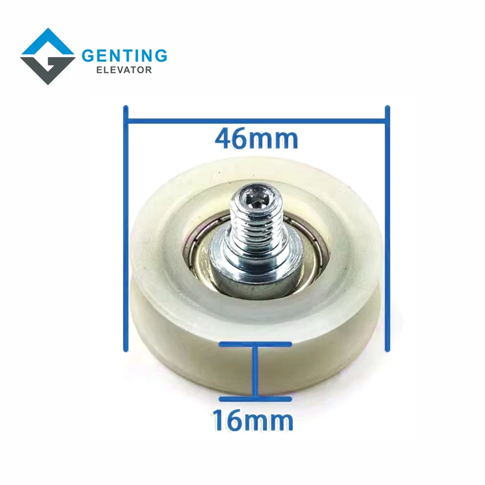 Elevator parts Eshine elevator door hanging wheel 46*16*6001