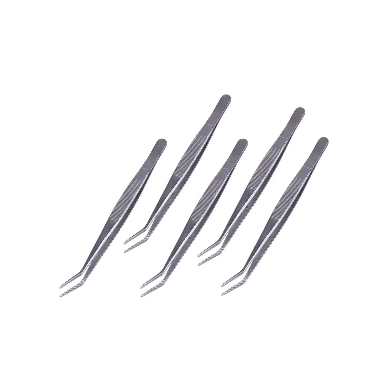 Set Of Dental Medical Stainless Steel Quality Tweezers Surgical Dressing Forceps Pliers Hot Sell