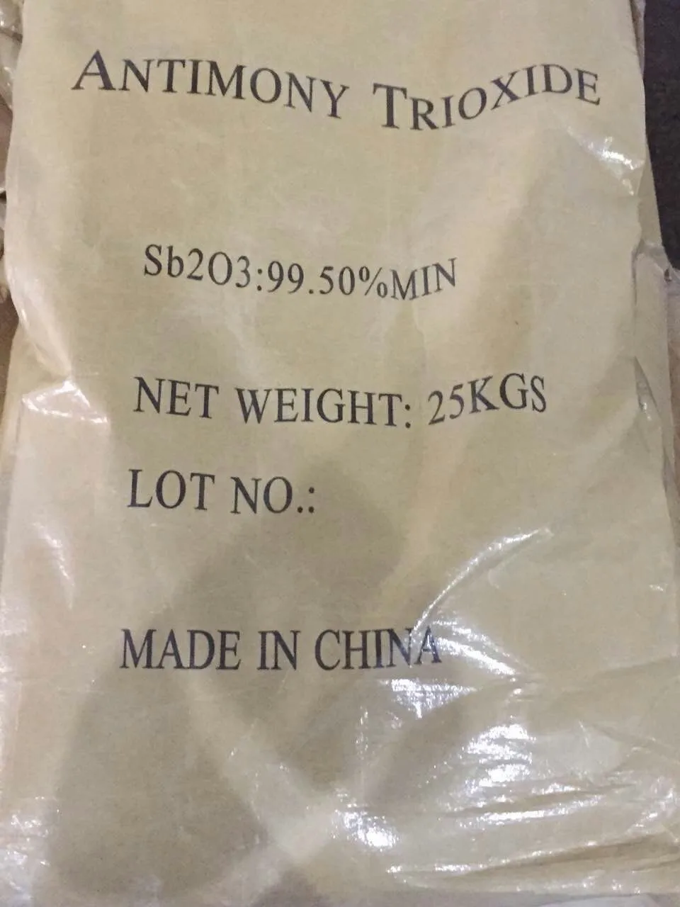 Market price  flame/fire retardant   antimony trioxide 99.5 Antimonium Trioxide sb2o3  25kg hot sale