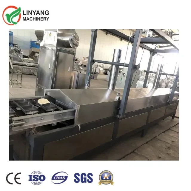fried snack extruder fried food production line