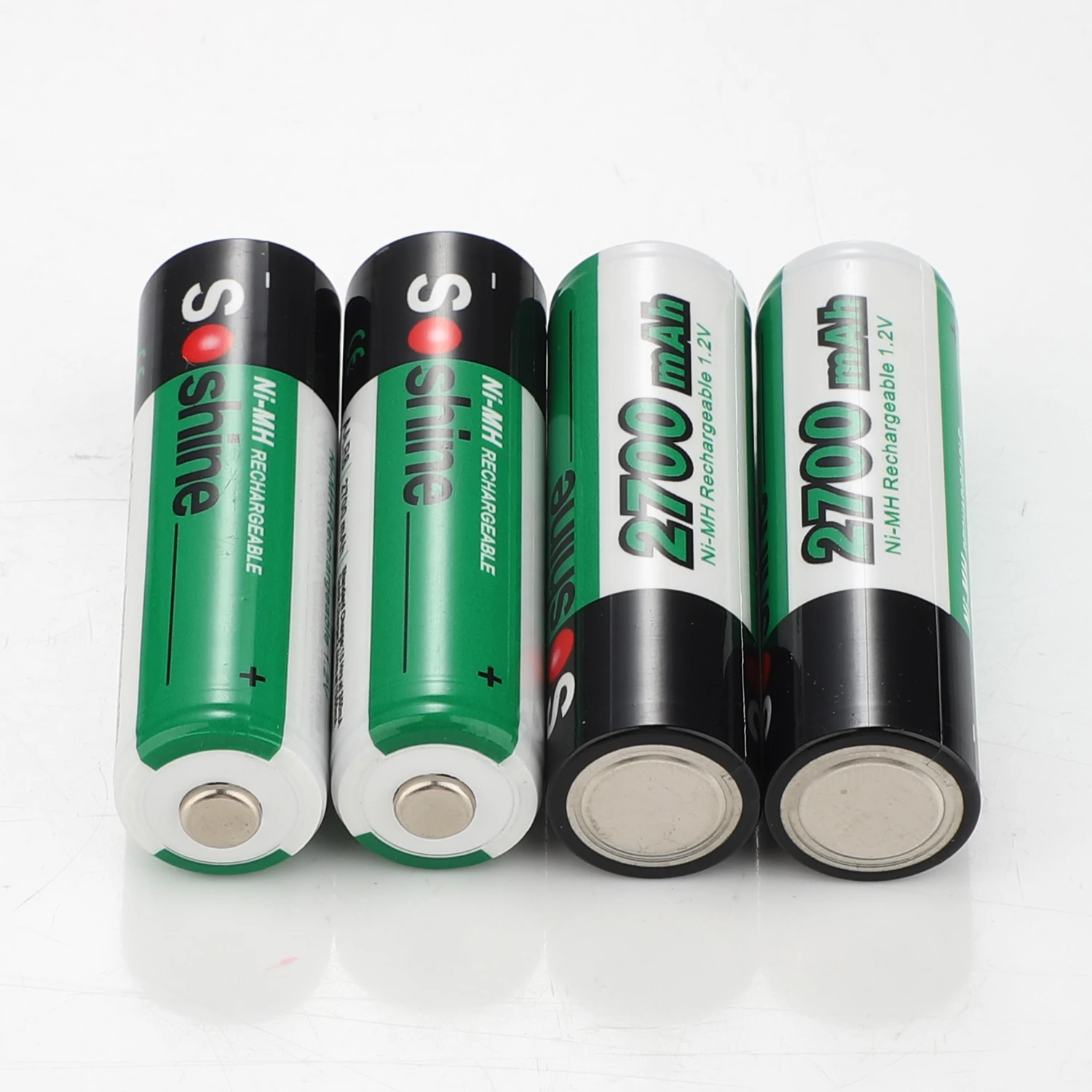  Новый перезаряжаемый аккумулятор nimh aa 2700 мАч 1 2